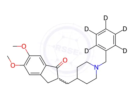 Chemical structure of Donepezil-d5