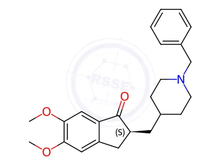 Chemical structure of S-(-)-DONEPEZIL
