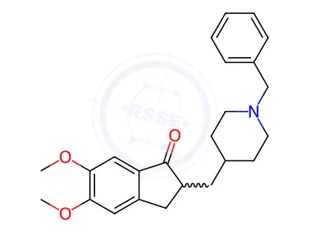 Chemical structure of Donepezil
