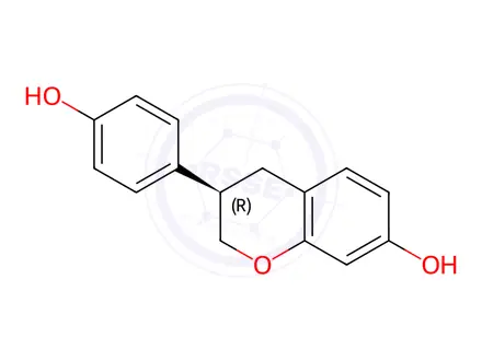 Chemical structure of Equol Impurity 1