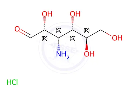 Chemical structure of Glucosamine Hydrochloride Impurity 16 Hydrochloride
