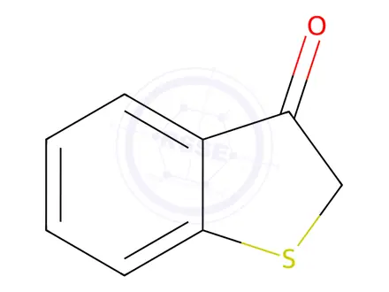 Chemical structure of 1-Benzothiophen-3(2H)-one