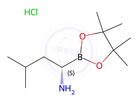 Chemical structure of Bortezomib Impurity 19(Hydrochloride)