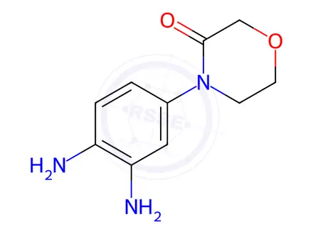 Chemical structure of Rivaroxaban Impurity 317
