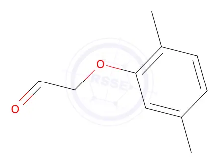 Chemical structure of 2-(2,5-Dimethylphenoxy)acetaldehyde