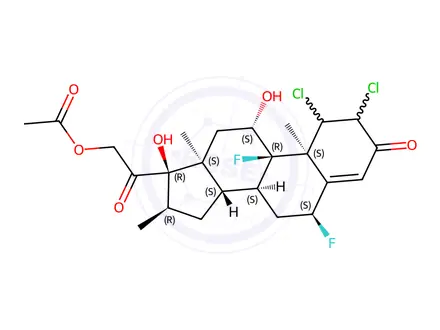 Chemical structure of Halometasone Impurity 10