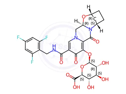 Chemical structure of Bictegravir Metabolite M15