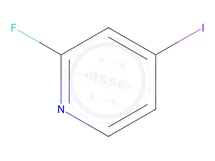 Chemical structure of 2-Fluoro-4-iodopyridine, 97%