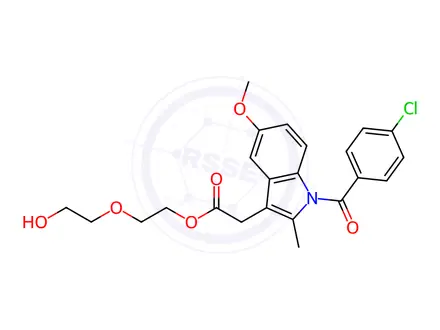 Chemical structure of Indometacin Impurity 66