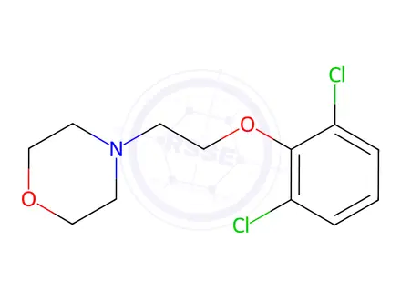 Chemical structure of 2-(2-Morpholinoethoxy)-1,3-dichlorobenzene