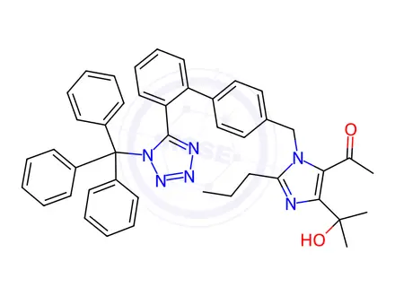 Chemical structure of Olmesartan Medoxomil Impurity 36