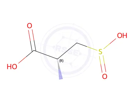 Chemical structure of L-Cysteinesulfinic acid