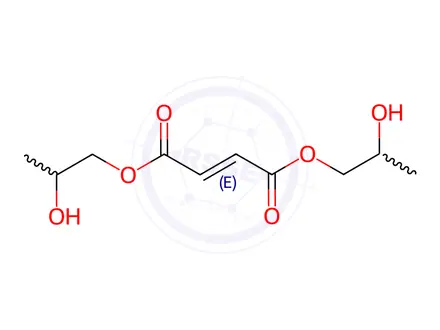 Chemical structure of Dimethyl Fumarate Impurity 33