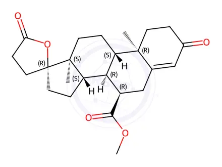 Chemical structure of Eplerenone EP Impurity G