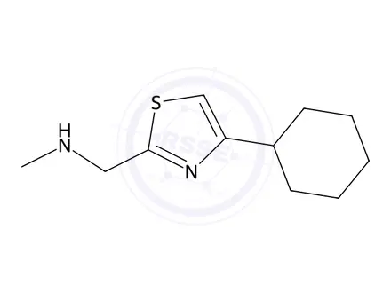 Chemical structure of 1-(4-Cyclohexylthiazol-2-yl)-N-methylmethanamine