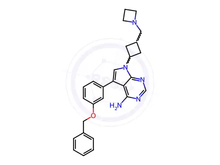 Chemical structure of NVP-AEW541 (hydrochloride)