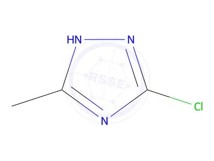 Chemical structure of 3-Chloro-5-methyl-1H-1,2,4-triazole