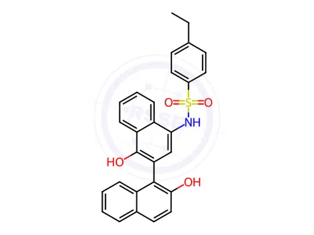 Chemical structure of TTI 101 Impurity 22