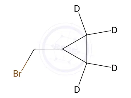 Chemical structure of Cyclopropylmethyl-d4 Bromide