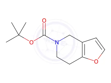 Chemical structure of 5-Boc-4,5,6,7-tetrahydrofuro[3,2-c]pyridine