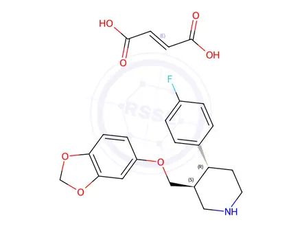 Chemical structure of Paroxetine Maleate