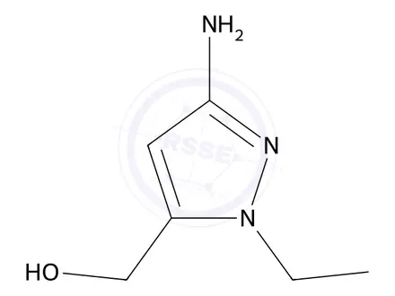 Chemical structure of (3-Amino-1-ethyl-1H-pyrazol-5-yl)methanol