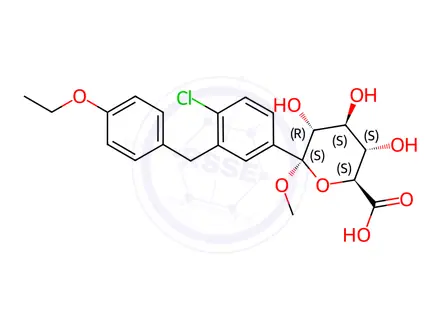 Chemical structure of Ertugliflozin Impurity 88
