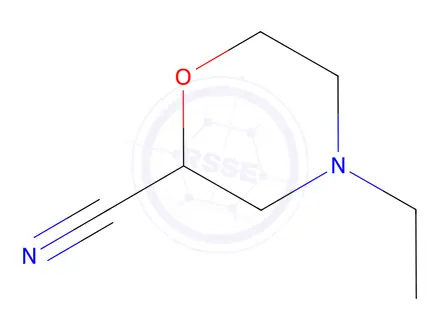 Chemical structure of 4-ethylmorpholine-2-carbonitrile