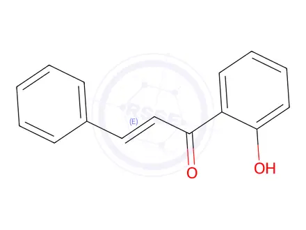 Chemical structure of (2E)-1-(2-Hydroxyphenyl)-3-phenyl-2-propen-1-one