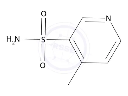Chemical structure of 4-methylpyridine-3-sulfonamide