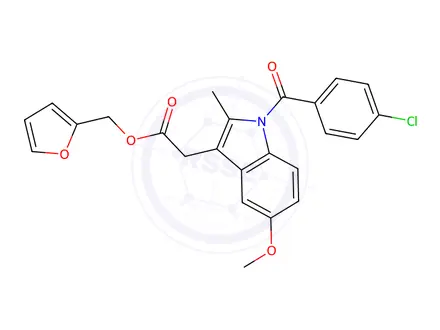 Chemical structure of Indometacin Impurity 75