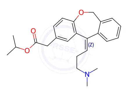 Chemical structure of Olopatadine Isopropyl Ester