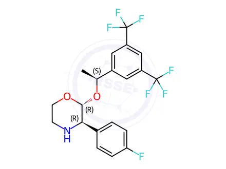 Chemical structure of Aprepitant Impurity 147
