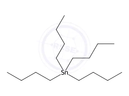 Chemical structure of Tetrabutyltin