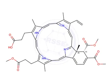 Chemical structure of Verteporfin Impurity 7