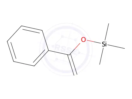Chemical structure of 1-phenyl-1-trimethylsiloxyethylene