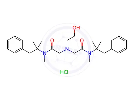Chemical structure of Oxethazaine Hydrochloride