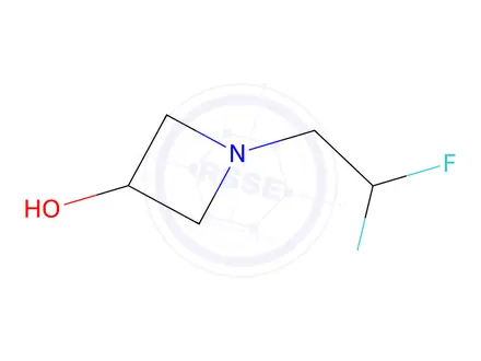 Chemical structure of 1-(2,2-difluoroethyl)azetidin-3-ol