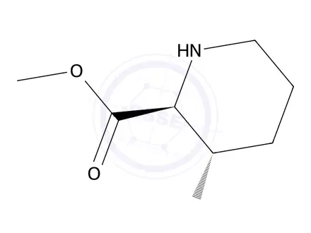 Chemical structure of Methyl (2S,3S)-3-hydroxypiperidine-2-carboxylate
