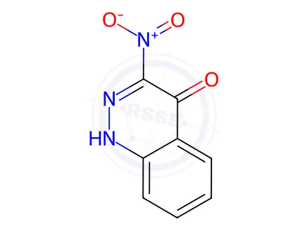 Chemical structure of 3-Nitrocinnolin-4-ol