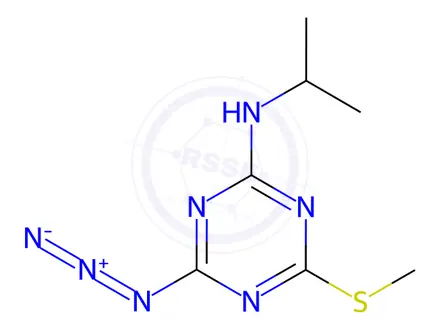 Chemical structure of Aziprotryne