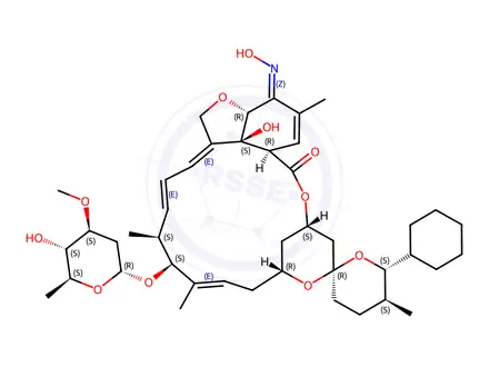 Chemical structure of Selamectin