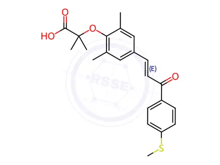 Chemical structure of Elafibranor