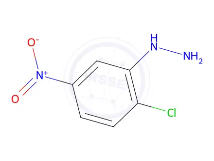 Chemical structure of (2-Chloro-5-nitrophenyl)hydrazine