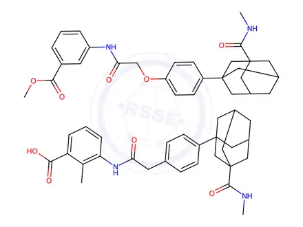 Chemical structure of IMD 0354 Impurity 70