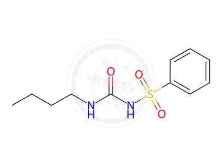 Chemical structure of Carbutamide Impurity 54