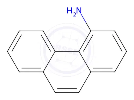 Chemical structure of 4-Aminophenanthrene