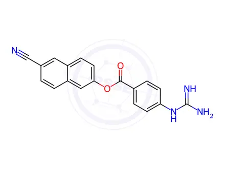 Chemical structure of Nafamostat Impurity 159