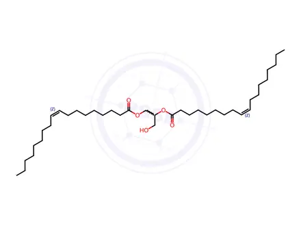 Chemical structure of 1,2-Dioleoyl-rac-glycerol