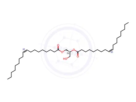 Chemical structure of 1,2-Dioleoyl-sn-glycerol